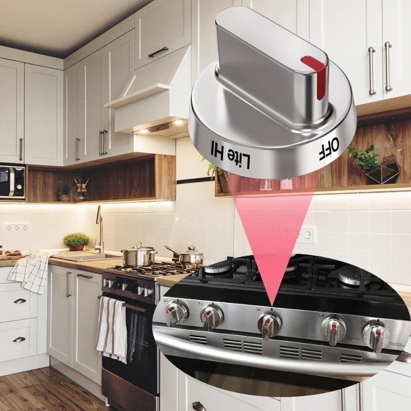 Burners Dial Knob Top Control for FX510BGS XAA-02 FX510BGS XAA-01 FX510BGS XAA-00 NX58F5500SS AA-00 Oven Gas Stove Knob