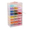 Glazed Crystal Bead Storage Drawer - Transparent Jewelry Organizer Box