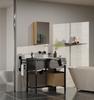 Pola Bathroom Cabinet 1 Door Artisan Mirror