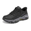 Skechers Outdoor Cloud Technology Comfortable Durable Wear-Resistant Breathable Supportive Rebound Grip Hiking Shoes Men Hiking Shoes 237428-BKCC