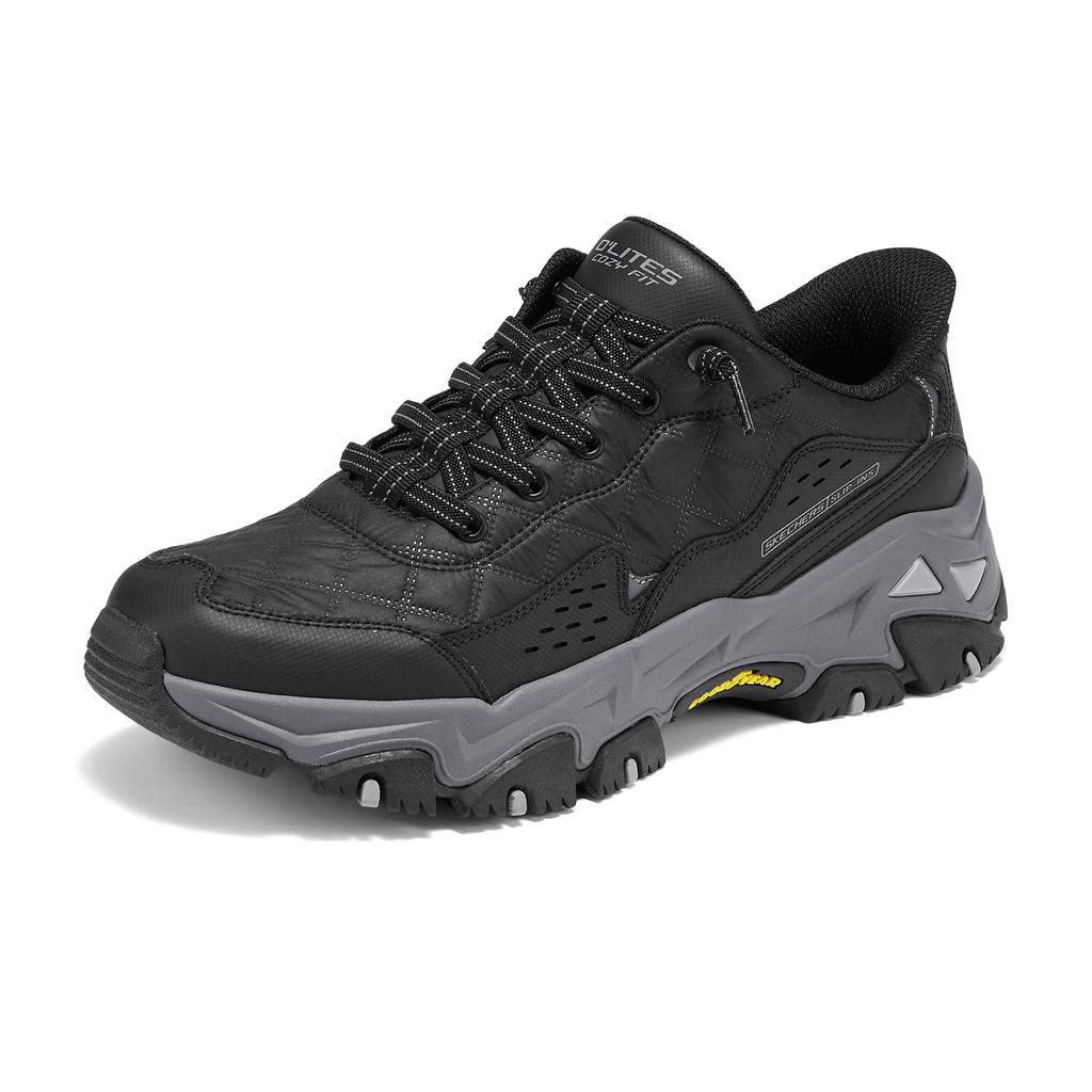 Skechers Outdoor Cloud Technology Comfortable Durable Wear-Resistant Breathable Supportive Rebound Grip Hiking Shoes Men Hiking Shoes 237428-BKCC