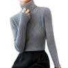 Turtleneck Sweater Women's Winter Inner Wear Autumn and Winter New Slim-fitting and Thin Solid-color Knitted Bottoming Shirt
