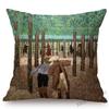 French Painter Edouard Vuillard Abstract Impressionism Home Decorative Oil Painting Sofa Throw Pillow Cases Linen Cushion Cover