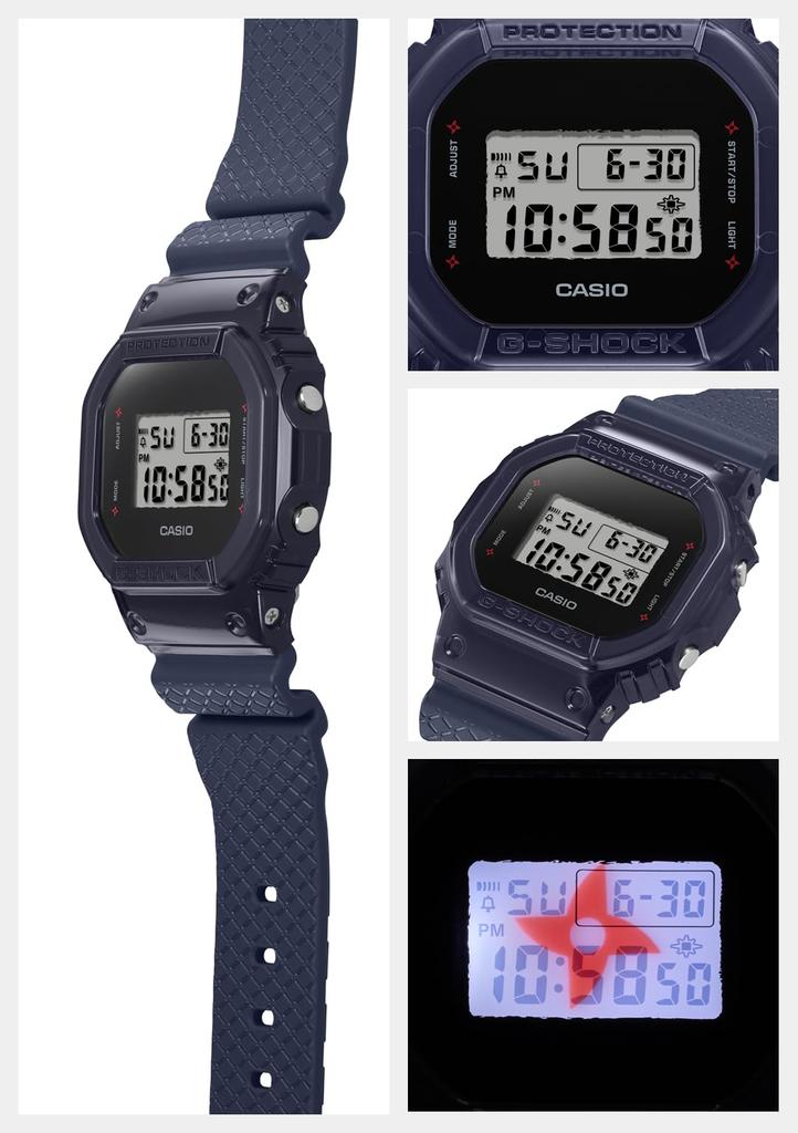 Casio G-SHOCK DW-5600NNJ-2JR Men's Watch navy NINJA