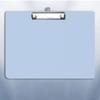 Office Clipboard A4 Letter Size Plastic Clipboard, Hard Board with Low Profile Stable Writing Surface Clip, Lightweight Solid Color for School