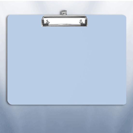 Office Clipboard A4 Letter Size Plastic Clipboard, Hard Board with Low Profile Stable Writing Surface Clip, Lightweight Solid Color for School