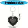 Scratch Resistant Access Card Organizers ID Keys Cards Sleeve Leather Keychain Key Holder Pendant Keychain Accessory