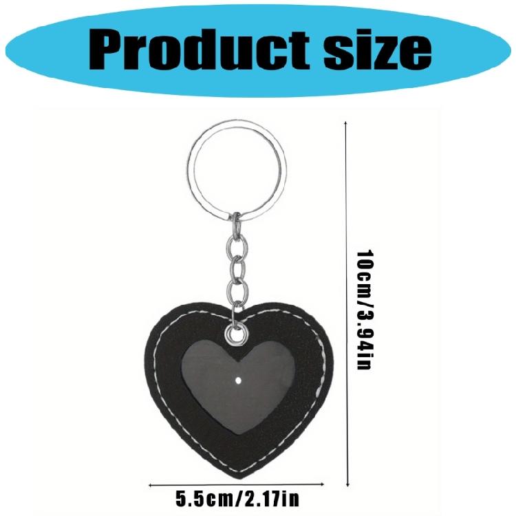 Scratch Resistant Access Card Organizers ID Keys Cards Sleeve Leather Keychain Key Holder Pendant Keychain Accessory