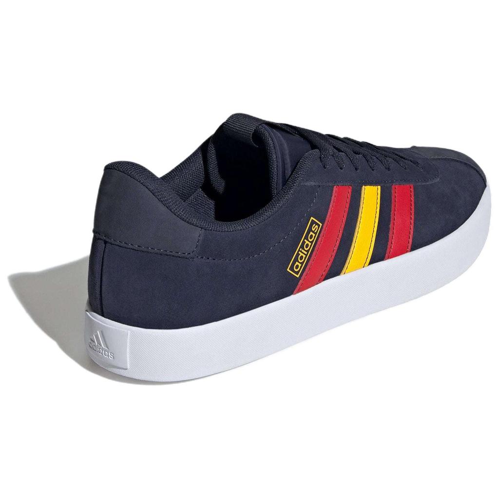Adidas Vl Court 3.0 Casual Komfortable Treningssko Sklisikre Slitesterke Lavtopp Skatesko Unisex Sneakers Blå Rød Gul IF4461