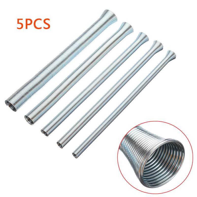 5pcs/set Spring Tube Bender High Elasticity Aluminium Pipe Bending Tools