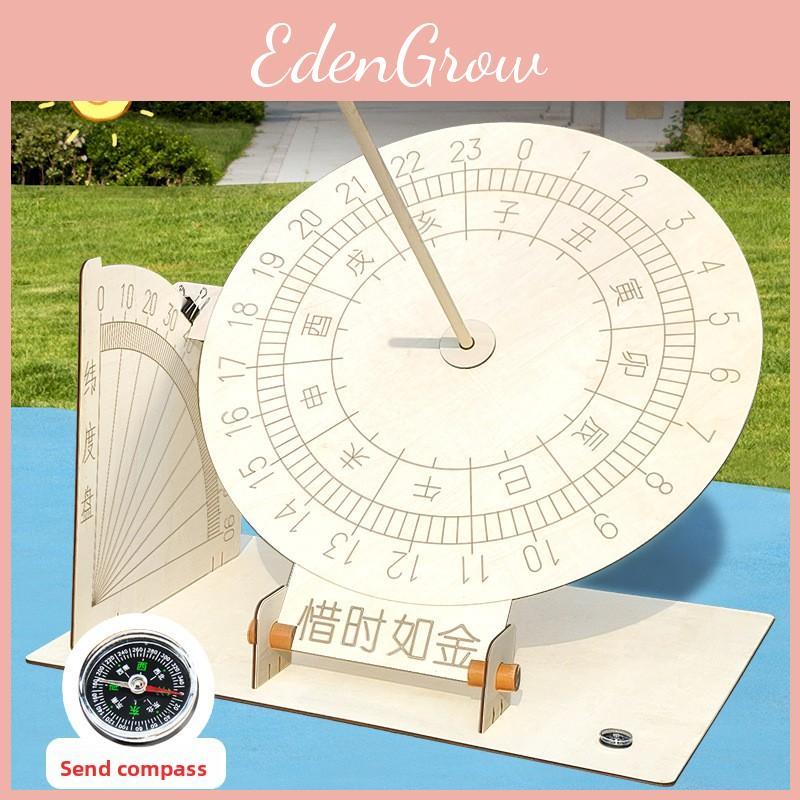 Model Sundial Educational With Shadow Experiment For Classroom Learning Physics
