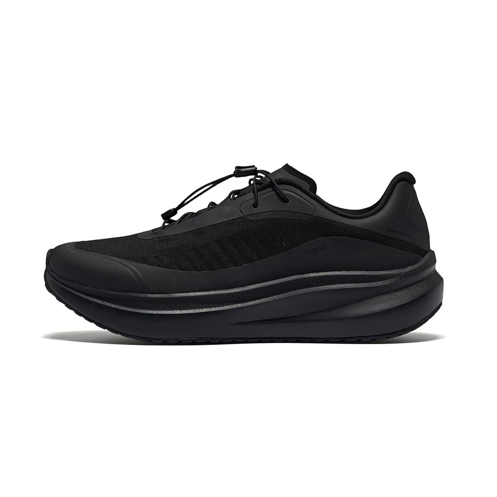 SAUCONY Shift Flow 2 Comfortable Versatile Durable Low-Top Casual Running Shoes Unisex Sneaker Black S28244-2