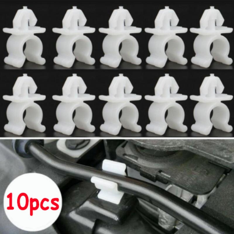 2-100PCS Car Fasteners Support Prop Rod Holder Clip Bonnet Hood Rod Holder Clips For Navara X-TrailT30 Skyline Nissan Pathfinder