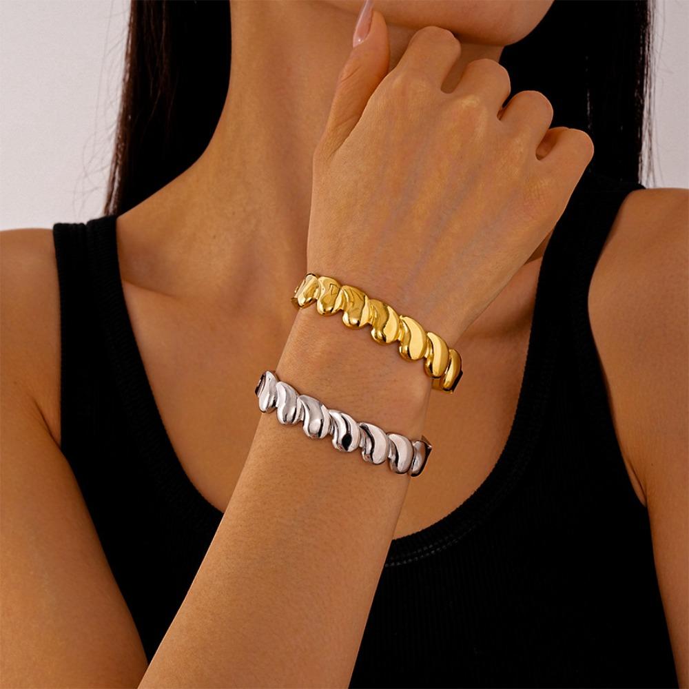 Metal Wide Open Bangle Butterfly Exaggerated Bracelet Temperament Cuff Bangles Girls Gift