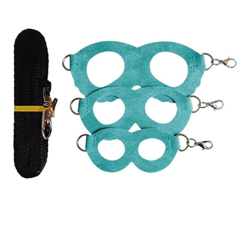 4 Stück Brustgurt für kleine Haustiere, Hamster, Eichhörnchen, Anti-Biss-Traktionsseil, Zuckergleiter, winddicht, spezielles Anti-Verlust-Seil