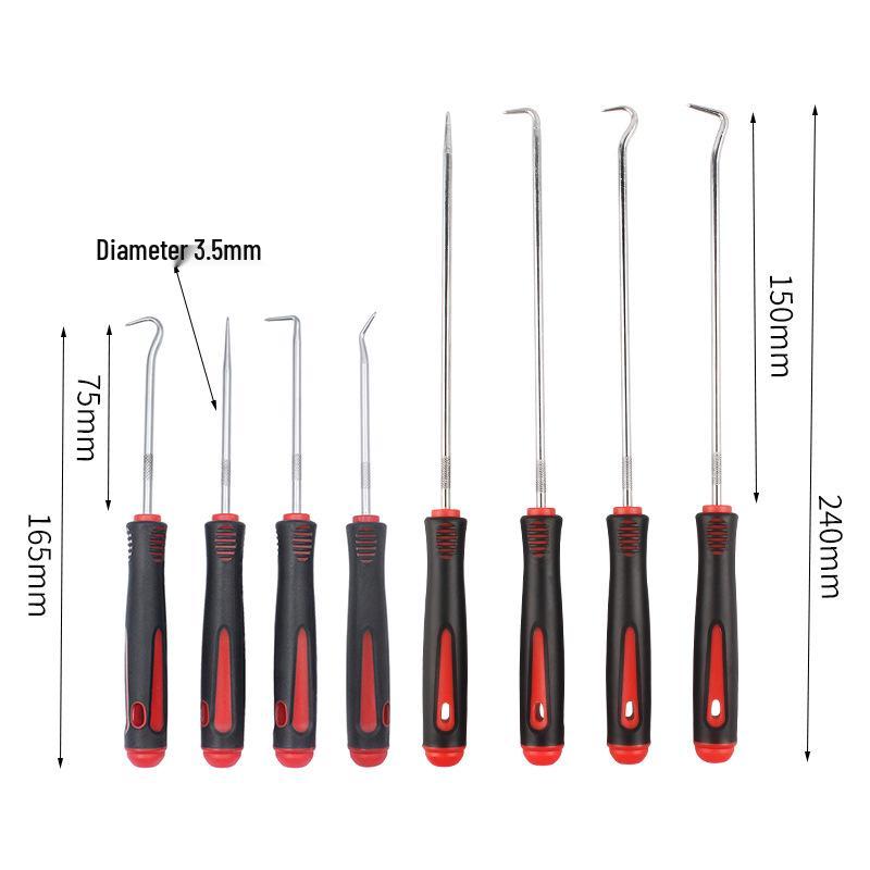 8-Piece Automotive Oil Seal Hook & Puller Set
