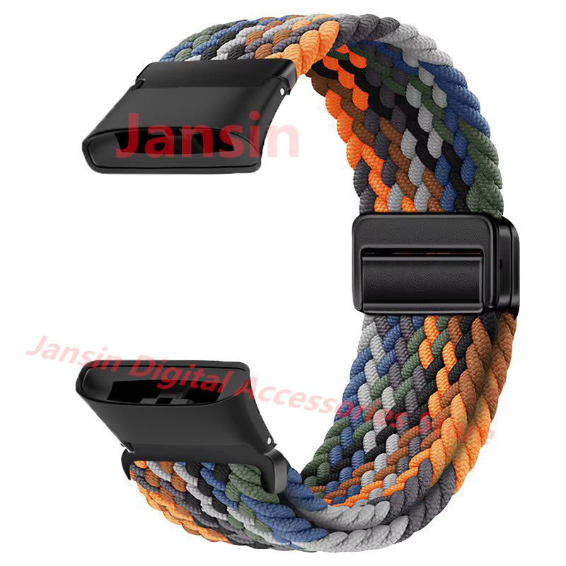 Correa de Nailon Para Redmi Watch 3 Correa Tejida Bucle Pulsera Magnética Para Xiaomi Redmi Watch 3 Correa Deportiva Reemplazable
