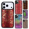 Schlangenhaut-Print Handyhülle Für iPhone 17,16e,15,14,13,12,11,Mini,Pro,MAX Weiche Silikonhülle