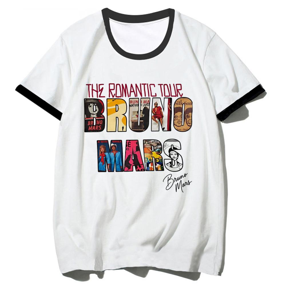 Bruno Mars t-shirt female scene baddie goth manga dollette shirt streetwear goth gothic kawaii emo