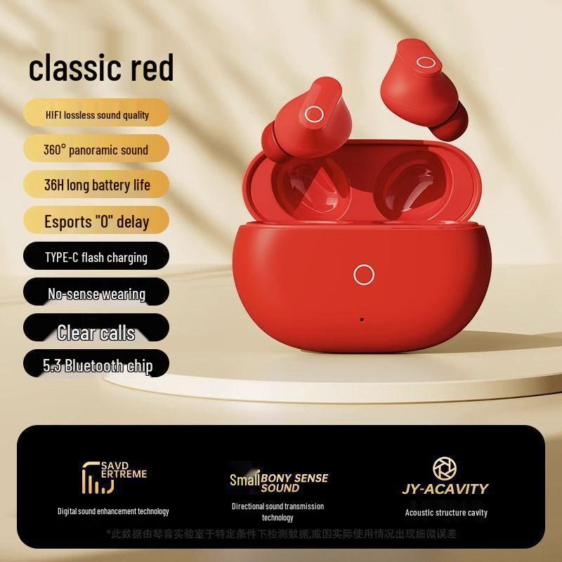 2025 StudioBuds Wireless Noise-Cancelling Mini In-Ear Sports Earphones