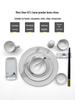Elegant Gold-Rimmed Bone China Dinnerware Set - Luxury Tableware for Home Dining