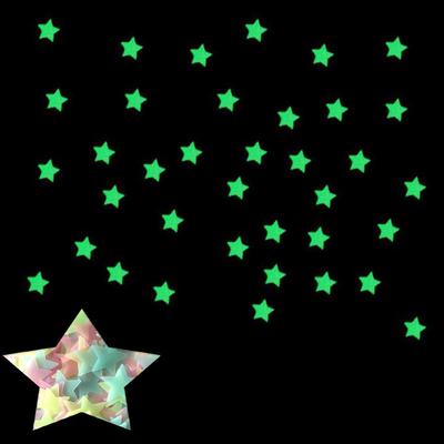 New Luminous 3D Stars Dots Wall Sticker for Kids Room Bedroom Home Decoration Glow In The Dark Star Decal Fluorescent Stickers