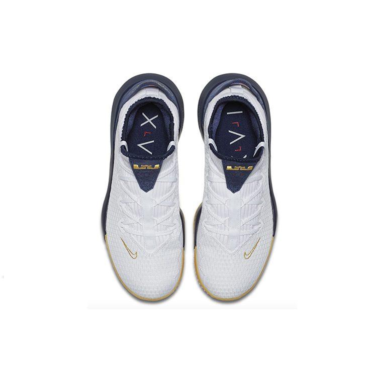Nike Lebron 16 Low Air LeBron 16 Americana Punta Rotonda Antiscivolo Leggere Basse Scarpe da Basket Performance CI2669-101