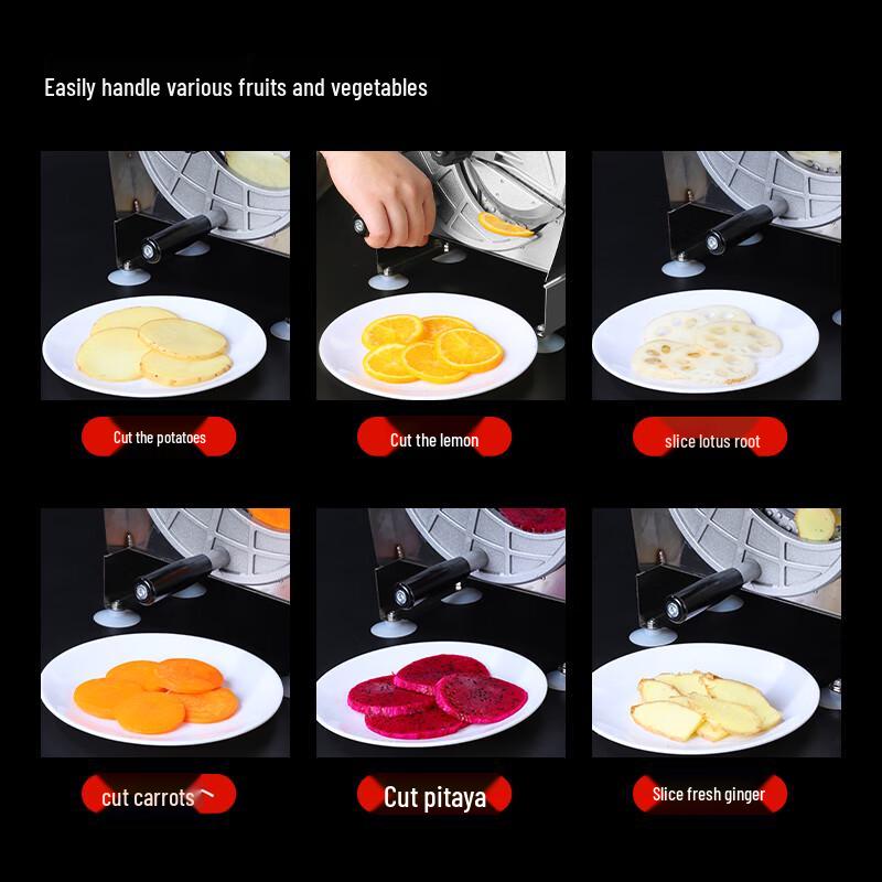 Commercial Manual Stainless Steel Food Slicer