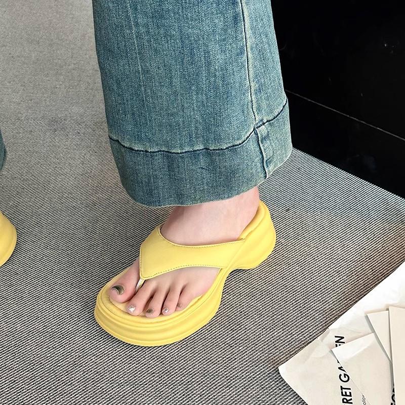 New Thick-soled Fashionable Women's Shoes Anti-slip Beach Sandals and Slippers