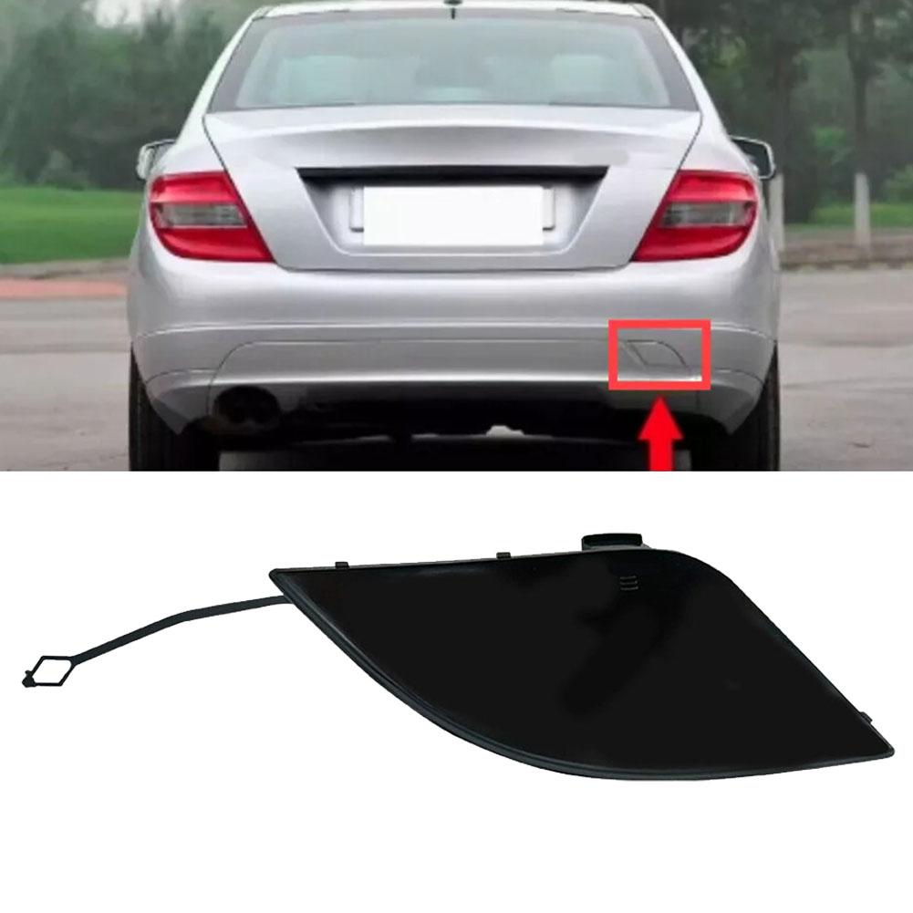 Car Rear Bumper Tow Hook Cover Eye Cap For Mercedes C Class W204 Saloon Sedan Plastic 2048850823 Exterior Replace Parts