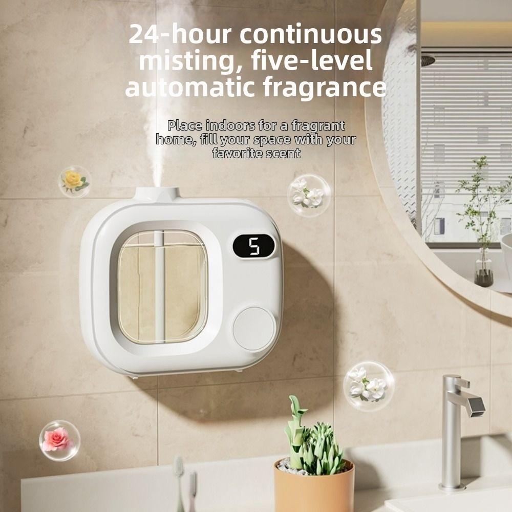 With 45ML Essential Oils Fragrance Sprayer Machine Deodorization Air Freshener Bedroom Environment