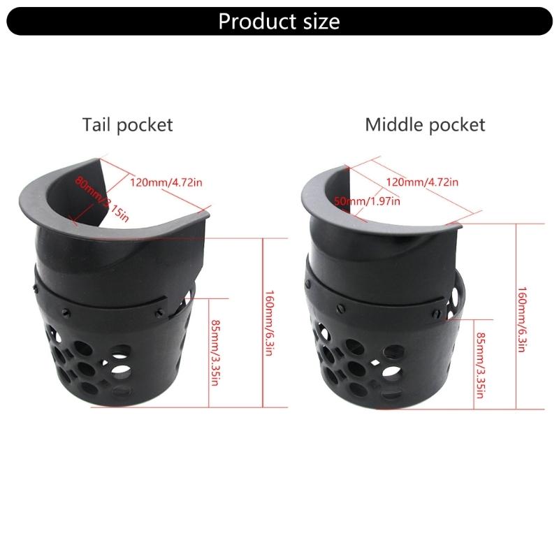 6Pcs Billiard Pool Table Pockets Replacement Heavy Duty Billiard Drop Pockets Billiard Table Drop Bag Storage Pockets