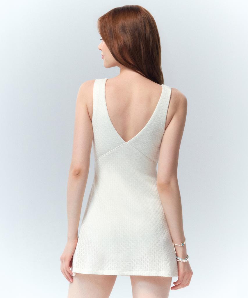 Kolallikeu Mellow Rose Knit Monokini Ivory