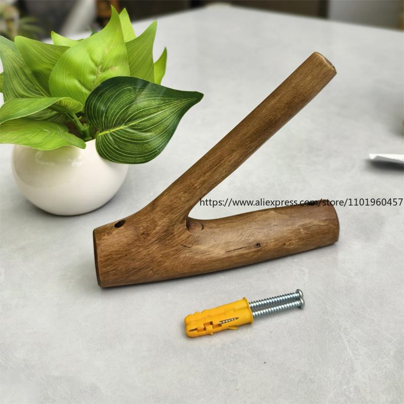 Solid Wood Creative Tissue Holder Pure Hand-Polished Paper Towel Holder