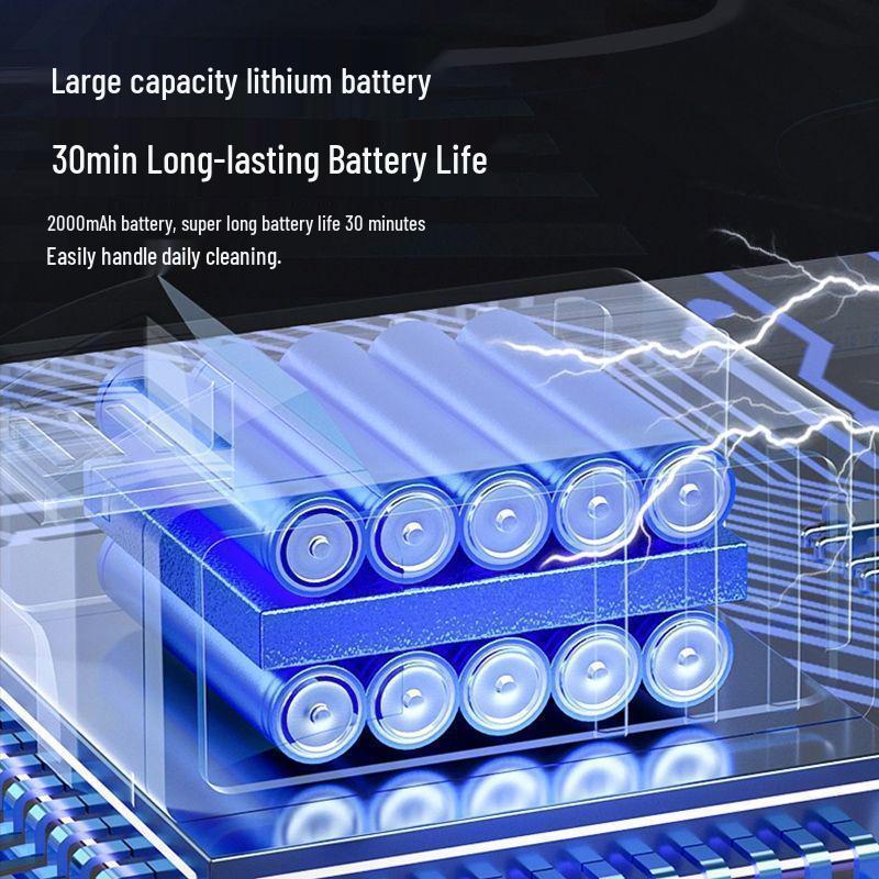 Wireless Dual-Motor Car & Home Vacuum Cleaner with High-Power Suction & Charging