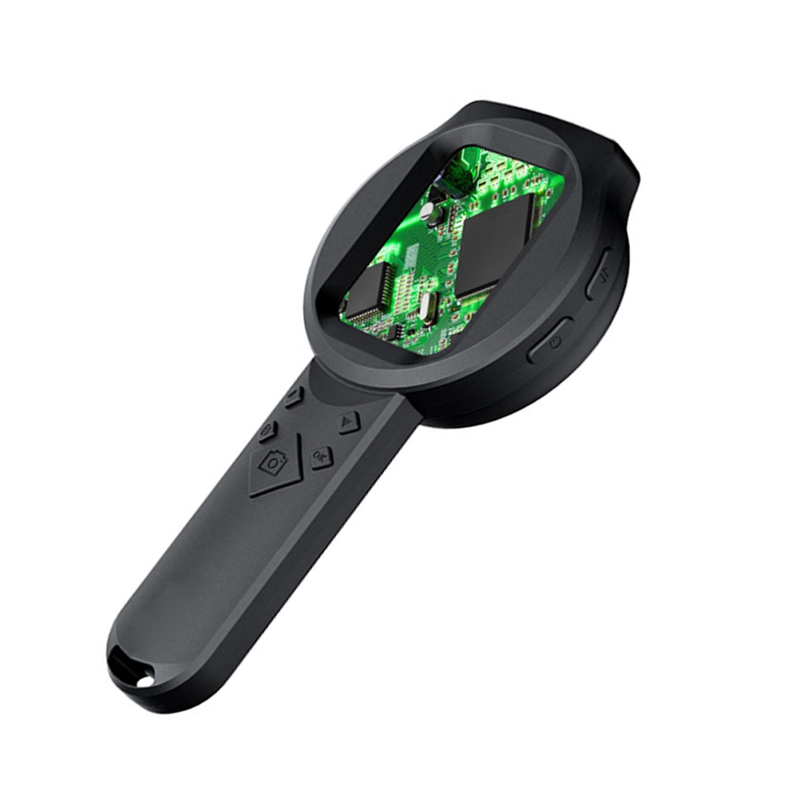 

Handheld Digital Magnifier 2.8in IPS Screen Portable 2MP 1000X Magnifying Glass with Light 4 Zoom Buttons 12 Languages