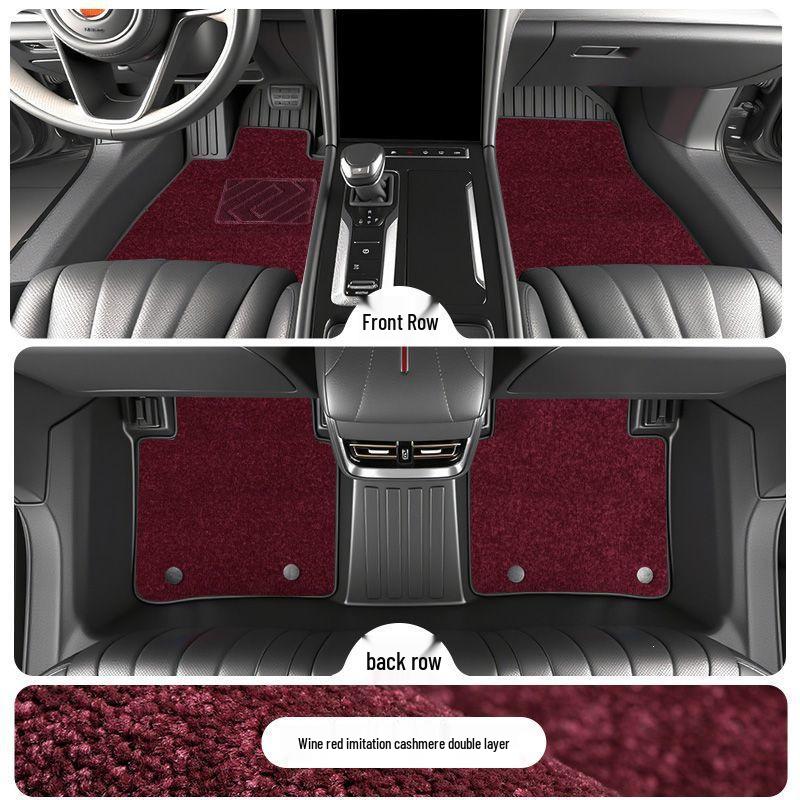 Hongqi H6 2023-2025 Full Coverage TPE Floor Mats - Interior Car Decor Accessories