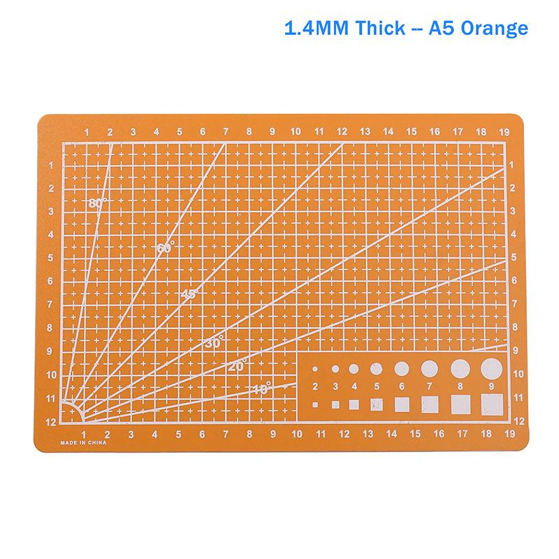 A4 A5 Solid Color Multi-Color Cutting Mat Sewing Mat Single-Sided Craft Pad Fabric Sewing And Making Cutting Board Diy Art Tool