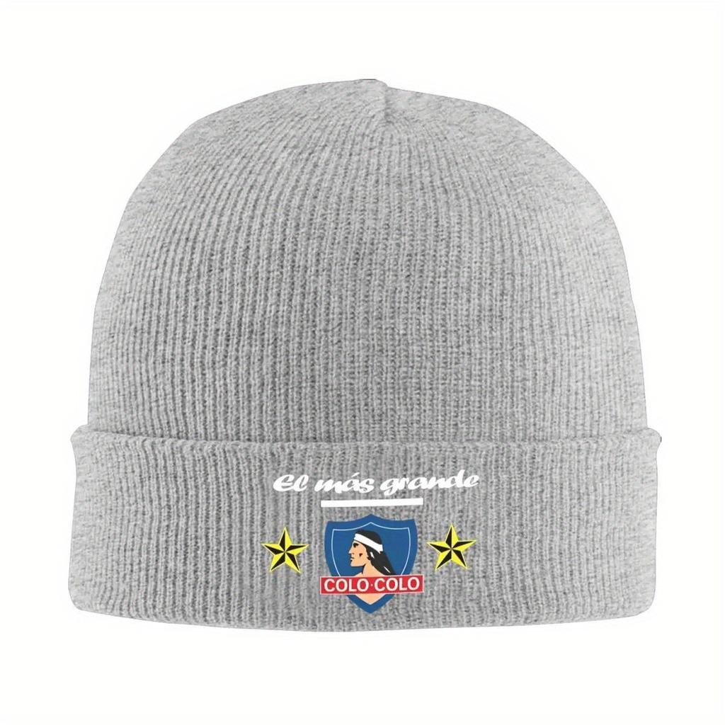 Social Y Deportivo Beanie Hats C-Colo-Colos Bonnet Hats Men Women Unisex Hip Hop Hippie Knit Hat Winter Custom Head Wrap Caps