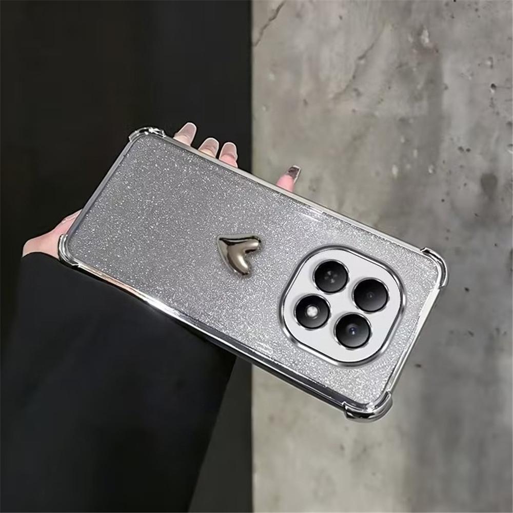 

Plating 3D Love Heart Phone Case For OPPO A16 A16S A5 A9 A53 2020 A54S A53S A5 A6 Pro Glitter 4-Point Anti Fall Silicone Cover For OPPO A5 Pro