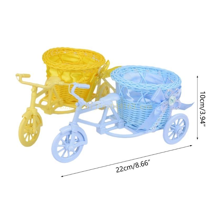 Convenient Bike Basket Portable and Practical Storage Basket for Simulated Flower Arrangements and Organizing top sale