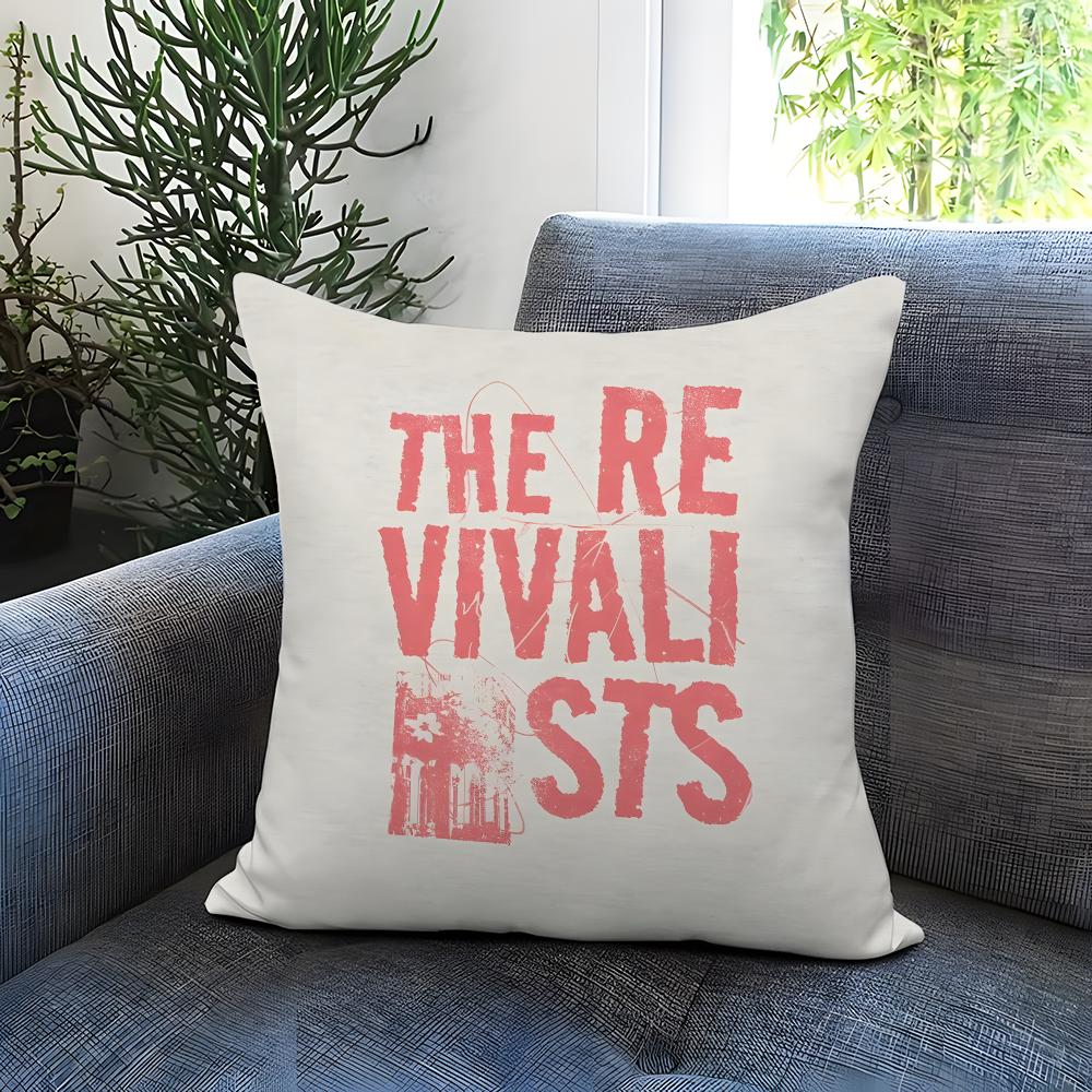 Fashion TThe Revivalistsful Cushion Cover Comfortable Reversible Pillow Cover Ideal for Car Sofa Bedroom Beyond