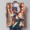Fantasy Dragon Girl Metal Poster Customized Wall Art Retro Vintage Tinplate Signs for Living Room Decorations Wand Deko Man Cave