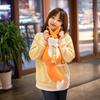 Cute Animal Little Fox Bag Plush Toy Doll Girl Messenger Bag Shoulder Bag Portable Versatile Backpack