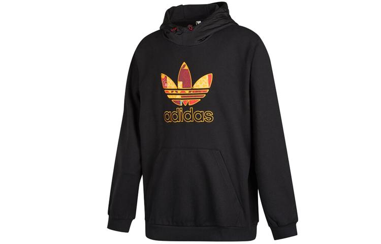 Adidas Originals Sweatshirts Men's Black Hooded Moderate Regular HD0319