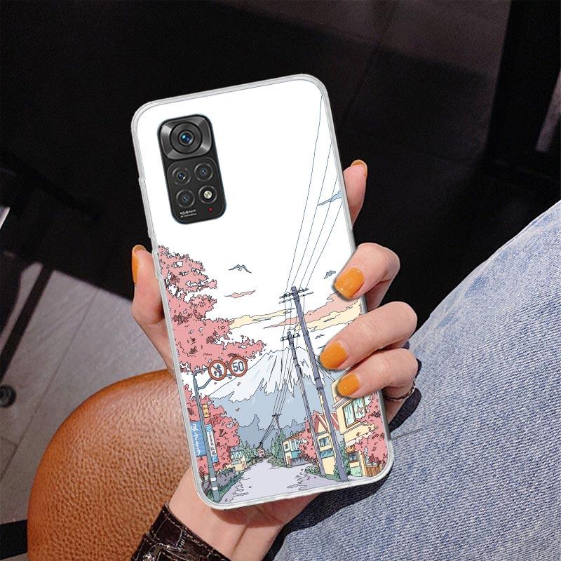 Anime Aesthetic Scenery Phnoe Case for Phnoe Case for Xiaomi Redmi Note 15 14 14S 13 Pro Plus 12 12S 11S 11E 10S 10 11T 5G Uniqu