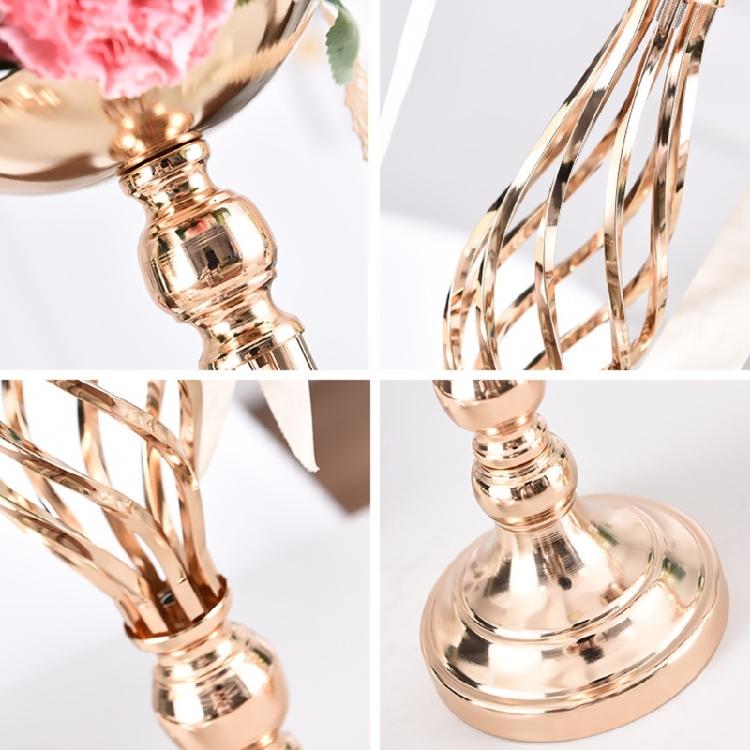 Elegant Metal Flower Arrangement Stand,Flower Stand Wedding Centerpieces for Table Decorations Metal Flower Vase Gift