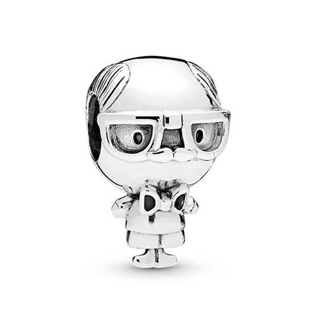 New 1pc Family Girl Boy Mom Dad Grandmother Bead Charm Fit European Charm Bracelets Jewelry Making Accessories