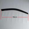 Fits 98-07 Highlander Acrylic Rain Shield Eyebrow Deflector