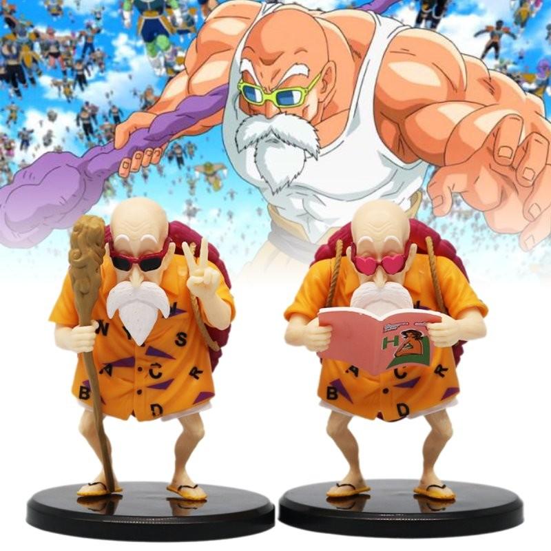 Unique Creative Turtle Sage Figurine Dragon Ball Character Pvc Car Decoration Gift